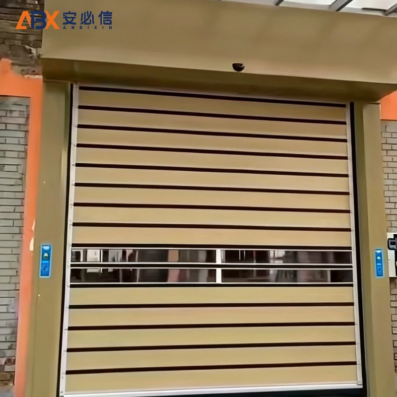 鹤岗市螺旋式快速门